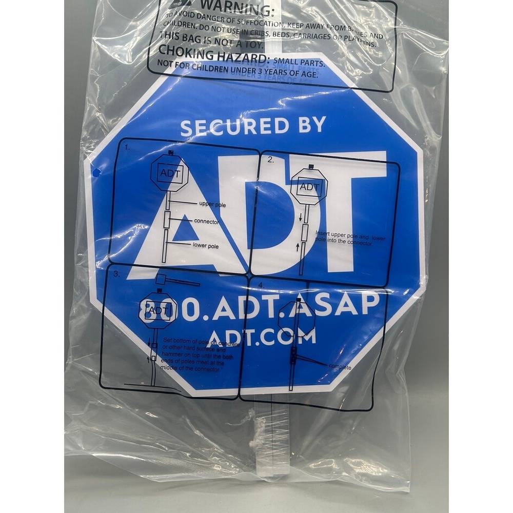 ADT Yard Sign